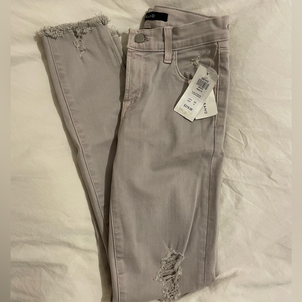 J brand women’s grey jeans NWT